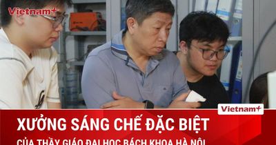 Phòng lab đặc biệt của thầy giáo Đại học Bách khoa Hà Nội