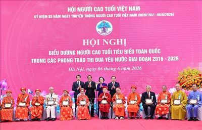 Phó Thủ tướng Phạm Thị Thanh Trà dự Hội nghị biểu dương người cao tuổi tiêu biểu toàn quốc