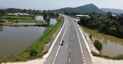 Diện mạo tuyến đường ven biển Thanh Hóa hơn 2.200 tỷ đồng dần thành hình