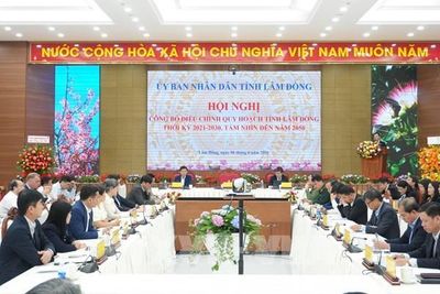 Lâm Đồng công bố điều chỉnh Quy hoạch thời kỳ 2021 - 2030