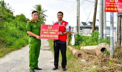 Ra mắt mô hình 'Ánh sáng phòng, chống tội phạm' tại xã An Biên