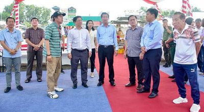 Chủ tịch UBND tỉnh An Giang Hồ Văn Mừng kiểm tra công tác tổ chức lễ khai hội lễ hội Vía Bà Chúa Xứ Núi Sam năm 2026