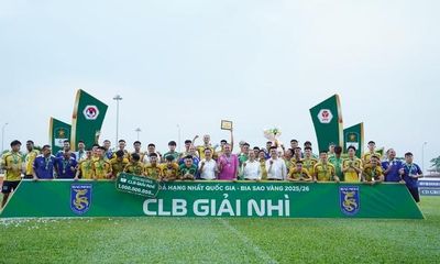 Giành ngôi Á quân hạng Nhất, Bắc Ninh FC hướng tới trận play-off lên V.League