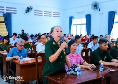 Đại biểu HĐND thành phố Đồng Nai tiếp xúc cử tri xã Phước Thái