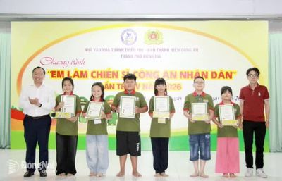 Bế mạc chương trình Em làm chiến sĩ công an nhân dân lần IV
