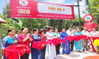 Xã Vĩnh Kim: Khánh thành cầu Việt Úc 3