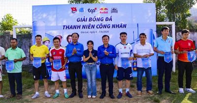 Khai mạc Giải bóng đá thanh niên công nhân năm 2026