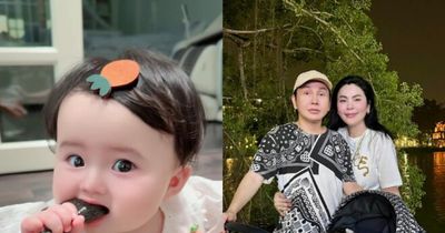 Hoa hậu Phương Lê tập cho con gái nếm thức ăn và hành trình làm mẹ đầy tâm huyết