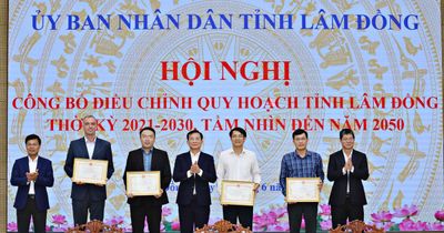 Lâm Đồng công bố điều chỉnh Quy hoạch tỉnh thời kỳ 2021 - 2030, tầm nhìn đến năm 2050