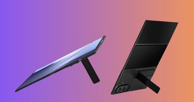 Galaxy Z Fold8 và bản Ultra lộ diện phụ kiện Carbon Standing Case từ dòng Z TriFold