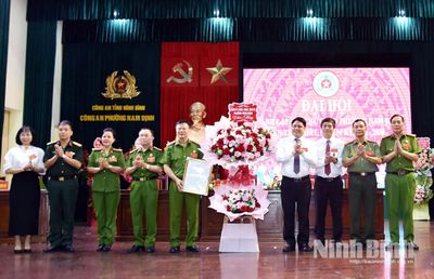 Đại hội thành lập Hội Cựu Công an nhân dân phường Nam Định nhiệm kỳ 2026-2030
