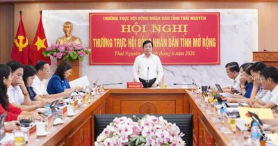 Thường trực HĐND tỉnh Thái Nguyên xem xét các nội dung chuẩn bị Kỳ họp chuyên đề
