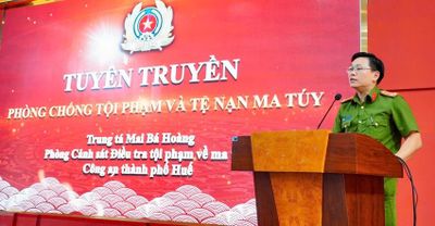 Tuyên truyền, phổ biến pháp luật về phòng, chống tội phạm và tệ nạn ma túy