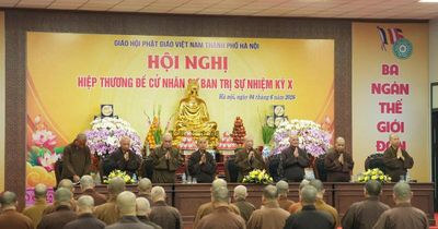 Hà Nội: Hội nghị hiệp thương nhân sự giới thiệu vào Ban Trị sự Phật giáo Thủ đô nhiệm kỳ 2026-2031