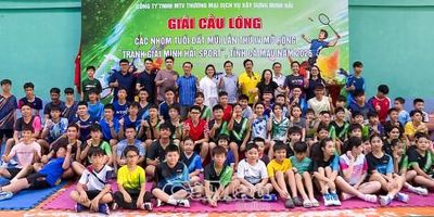 Hơn 270 vận động viên tranh tài tại Giải cầu lông các nhóm tuổi Đất Mũi mở rộng