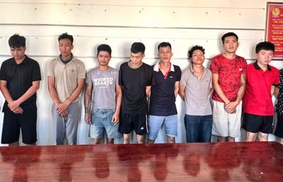 Bắt quả tang quản lý bán heroin cho công nhân ngay tại công trường