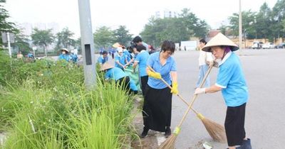 Phường Thanh Liệt ra quân hưởng ứng phong trào bảo vệ môi trường