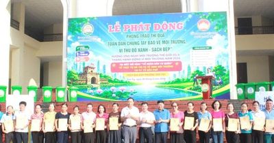 Phường Sơn Tây chung tay xây dựng môi trường xanh - sạch - đẹp