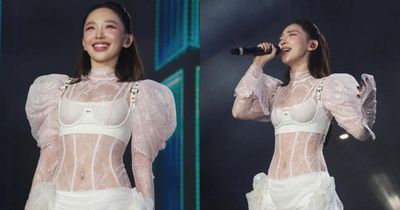 Tóc Tiên gửi 'thông điệp' phụ nữ dùng sự dịu dàng để đối diện với bão giông