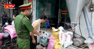 Công an xã Thư Lâm chủ động giữ gìn trật tự đô thị
