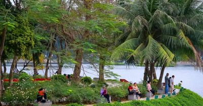 Những không gian xanh 'giải nhiệt' cho người dân Thủ đô mùa nắng nóng