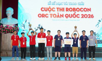 Gần 200 đội thi tranh tài tại vòng chung kết toàn quốc Robocon ORC