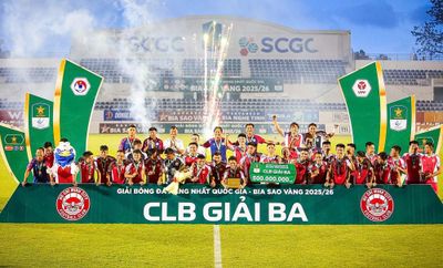 Xác định thứ hạng chung cuộc tại Giải hạng Nhất Quốc gia 2025/26