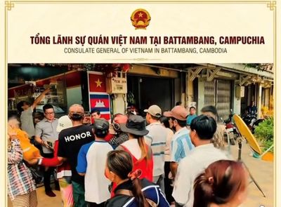 Lan tỏa yêu thương tới bà con gốc Việt tại Tây Bắc Campuchia
