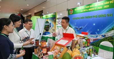 [Ảnh] Tinh hoa nông sản Việt tại Đại hội đại biểu toàn quốc Hội Nông dân Việt Nam lần thứ IX