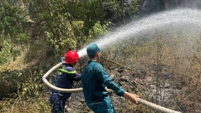 Đà Nẵng khống chế kịp thời vụ cháy rừng giữa thời tiết nắng nóng cao độ