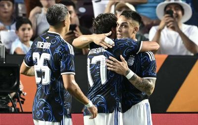 Tuyển Argentina thắng dễ Honduras dù vắng Messi