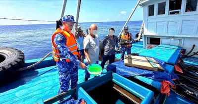 Tạm giữ tàu vận chuyển trái phép trên 150.000 lít dầu D.O trên vùng biển Tây Nam