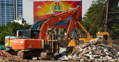 [GALLERY] Khẩn trương chuẩn bị thi công tuyến đường sắt đô thị số 5