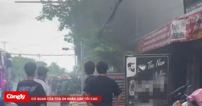 Nam thanh niên bị bỏng nặng nghi do đốt tiệm giặt sấy