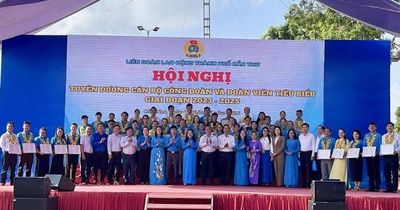 Cần Thơ: Vinh danh cán bộ công đoàn và đoàn viên tiêu biểu