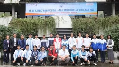 Việt Nam xếp thứ 7/45 tại Olympic Toán học châu Á - Thái Bình Dương 2026