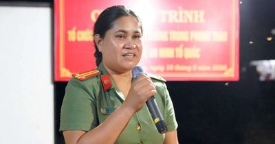 Nữ Phó Trưởng Công an xã gần dân