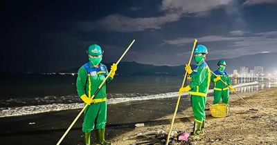 Những người lặng thầm làm sạch biển Quy Nhơn