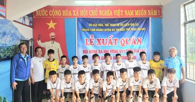 U11 tỉnh Gia Lai tranh tài tại vòng loại Giải Bóng đá Nhi đồng toàn quốc Cúp Nestlé MILO 2026