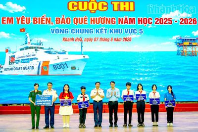 Vòng chung kết khu vực 5, Cuộc thi 'Em yêu biển, đảo quê hương' năm học 2025 - 2026