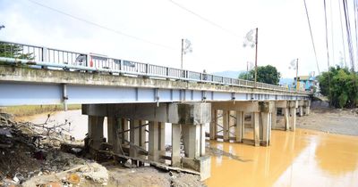 Xe từ 20 tấn trở lên được lưu thông trở lại qua cầu Đơn Dương trên Quốc lộ 27