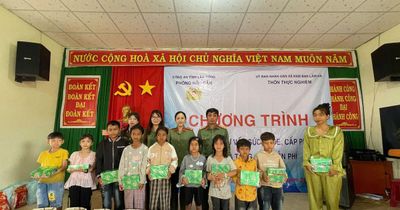 Công an Lâm Đồng khám bệnh, tặng quà cho hơn 200 người dân tộc thiểu số