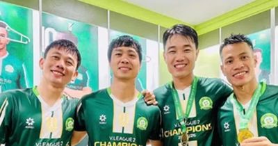 Công Phượng vô địch Hạng Nhất cùng CLB Đồng Nai: Quả ngọt ở tuổi 31