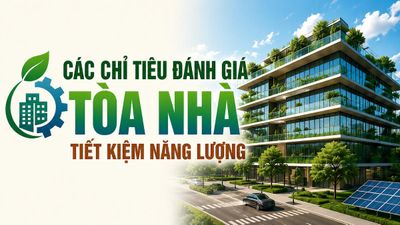 Các chỉ tiêu đánh giá tòa nhà tiết kiệm năng lượng