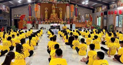 Hơn 200 bạn trẻ tham dự Khóa tu mùa hè năm 2026 tại chùa Tằng Lương (xã Vạn Phú, tỉnh Thái Nguyên)