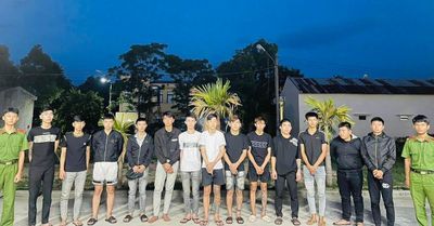 Gia Lai: Tạm giữ 13 đối tượng mang hung khí, đuổi đánh người trong đêm