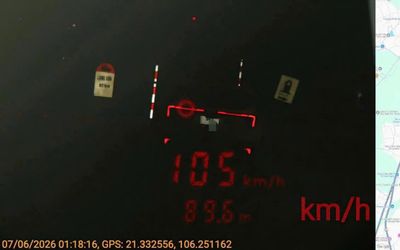 Tài xế bị tước GPLX vì điều khiển ô tô 105km/h trong khu dân cư, vi phạm nồng độ cồn