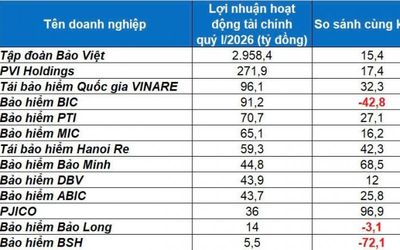 Bắt nhịp 'sóng' lãi suất, doanh nghiệp bảo hiểm xoay trục danh mục 'trăm nghìn tỷ'