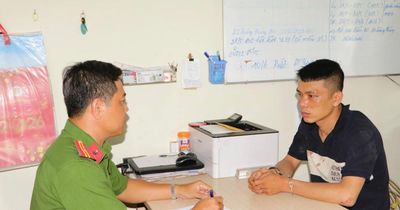 Tạm giữ hình sự đối tượng chém người thi hành công vụ