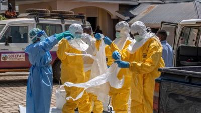 Khoảng 500 ca mắc virus Ebola được xác nhận ở Trung Phi
